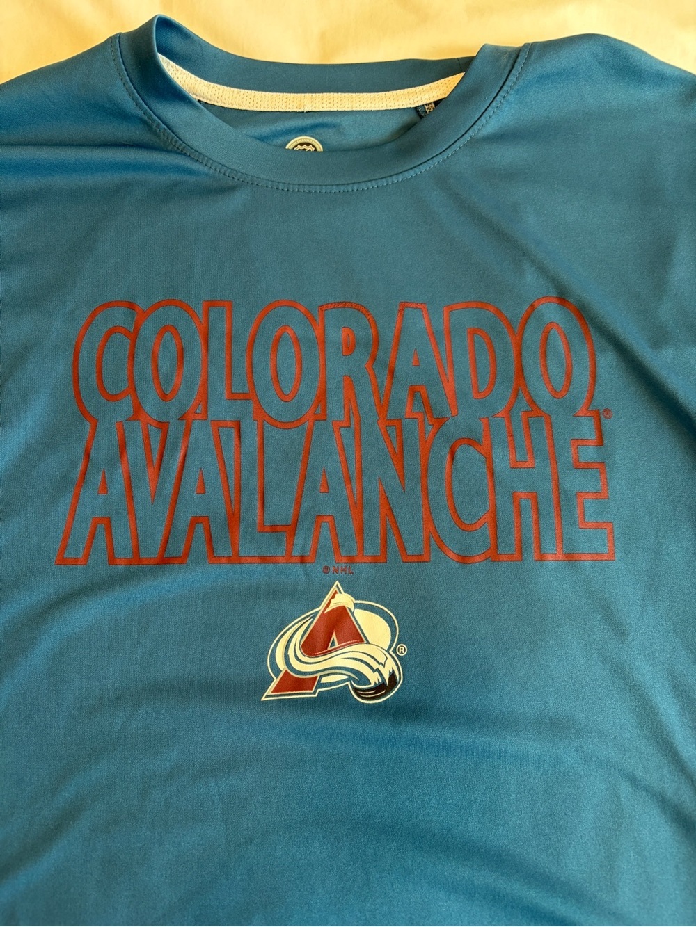 NHL Colorado Avalanche Dry Fit Jersey Shirt Men’s Size 2XL Hockey Stanley Cup A1
